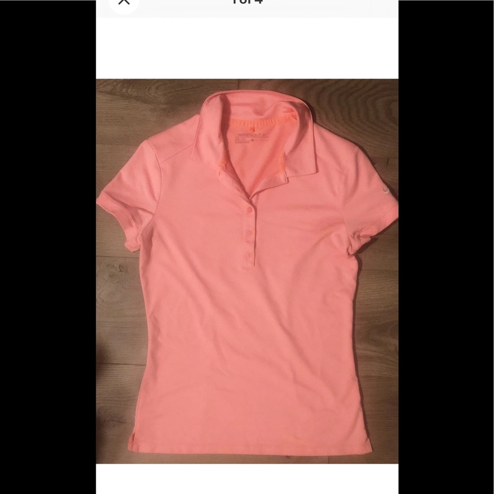 Nike Golf Womens Polo Shirt Size  Small Dri Fit Presidents Cup Short Sleeve